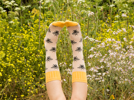 bee socks