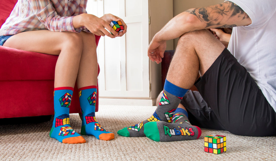 Rubik's Cube Socks