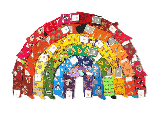 sock rainbow