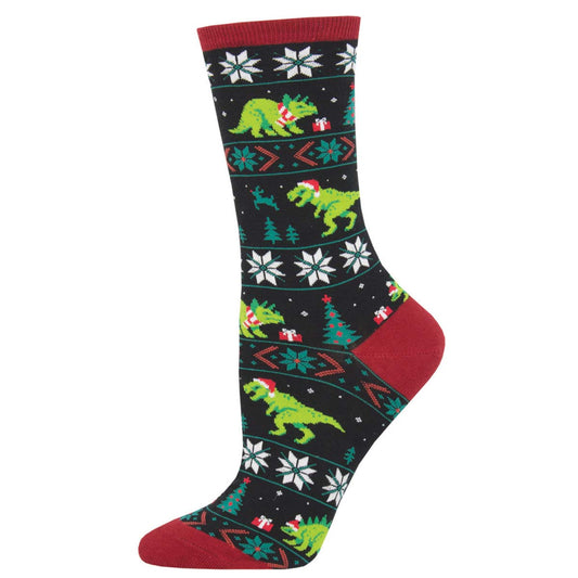 Santasaurus Rex - Cotton Crew