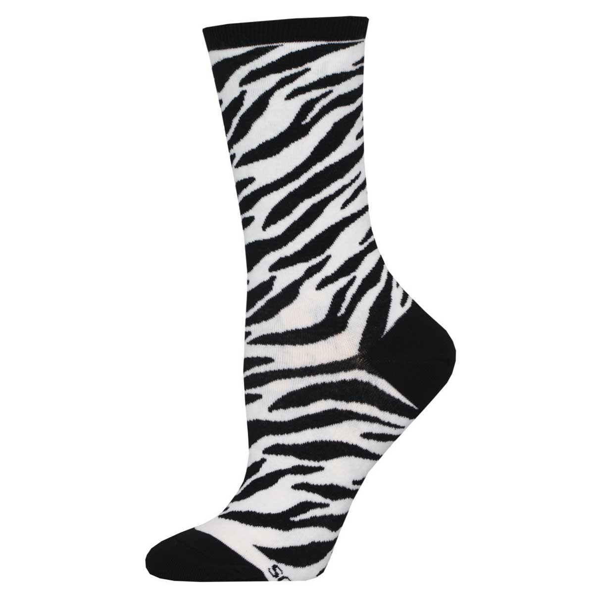 Zebra Print - Cotton Crew