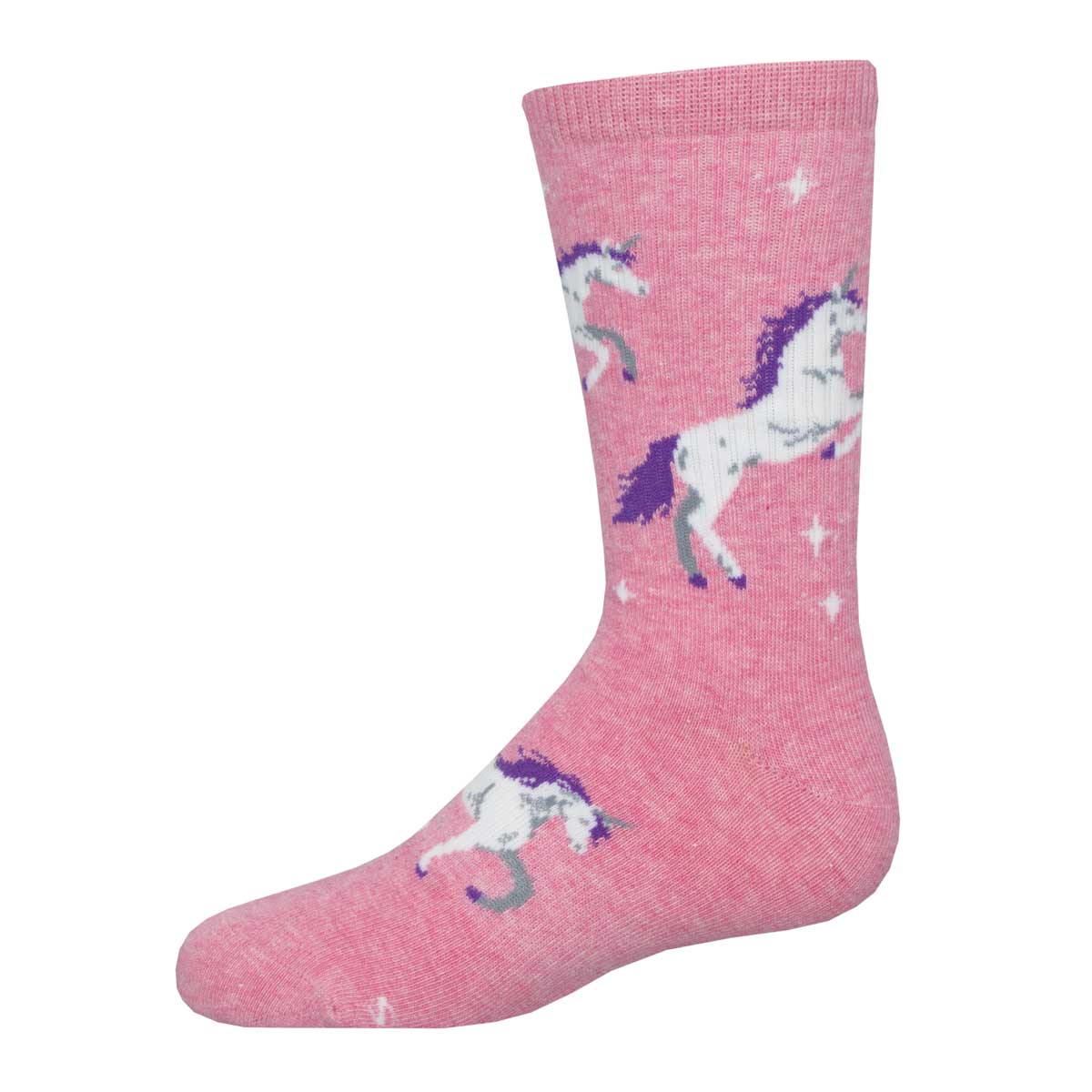Pink Heather-KA7118 / 7-10 Years (Shoe Size 12-5Youth)