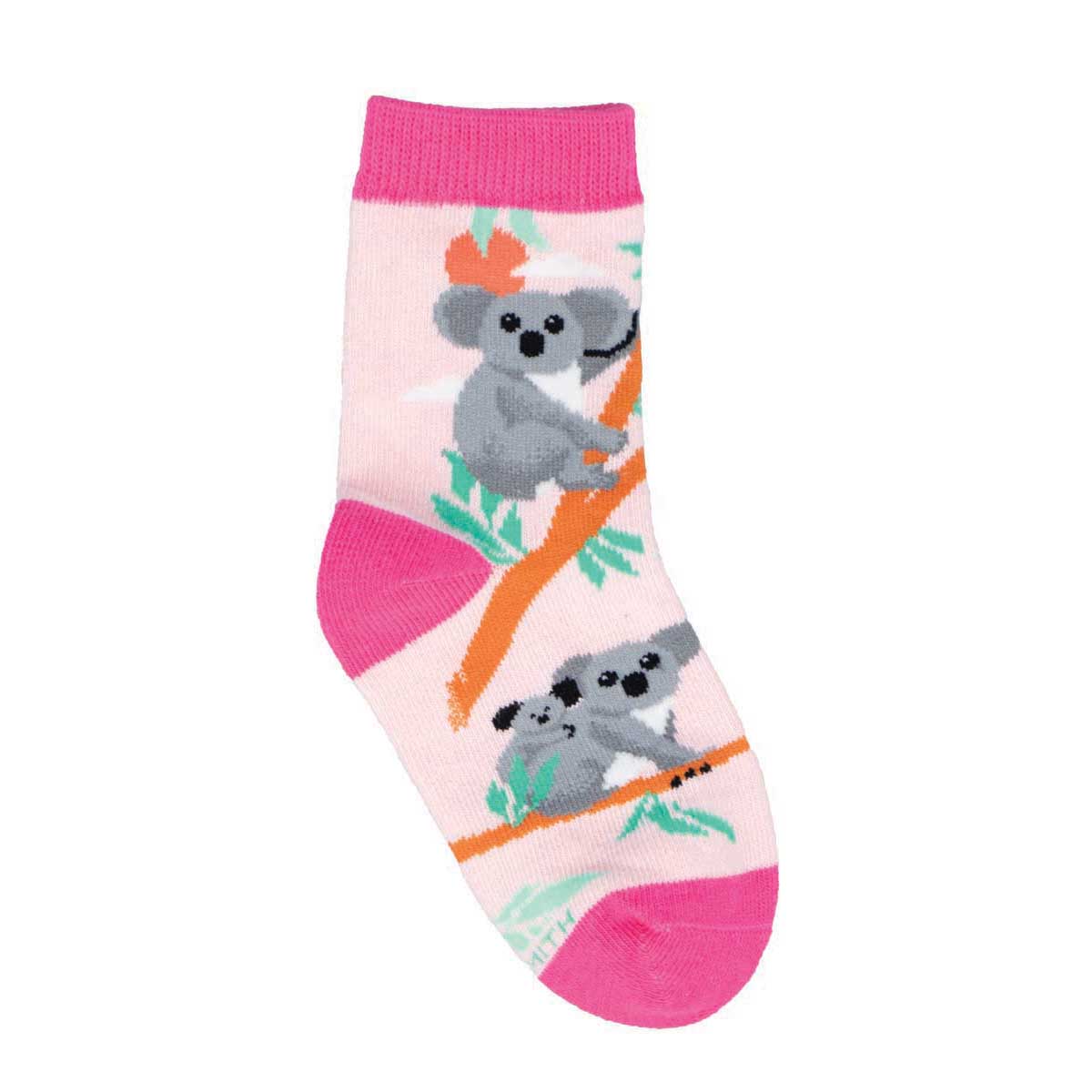 Pink-KC7165 / 2-4 Years (Shoe Size 6-11)
