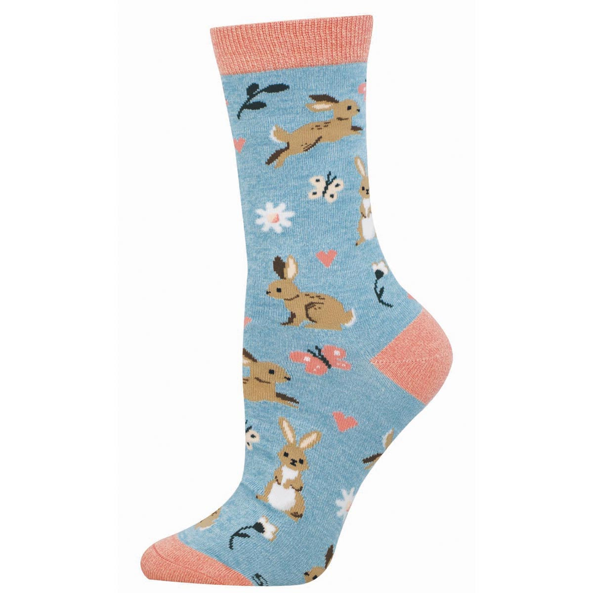 BLUE HEATHER-WBN3820 / S/M 9-11 (Women's Shoe Size 6-10.5 and Men's Shoe Size 5-9)