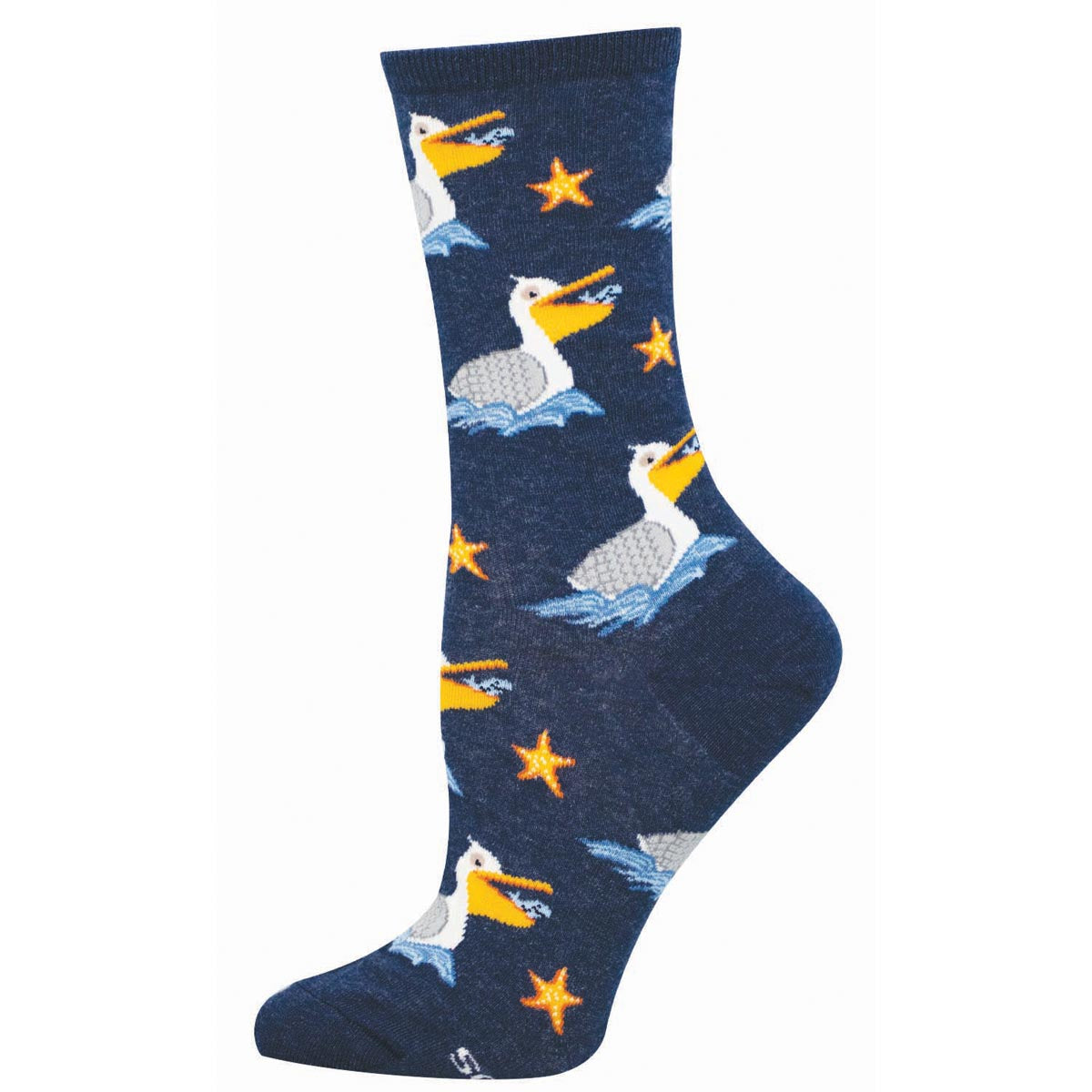 NAVY HEATHER-WNC3781 / S/M 9-11 (Women's Shoe Size 6-10.5 and Men's Shoe Size 5-9)