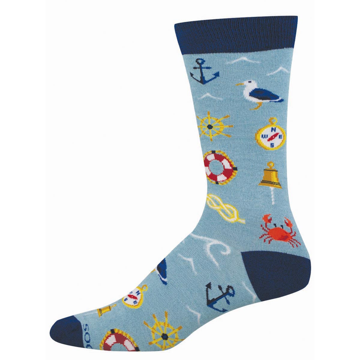 BLUE HEATHER-MBN3829 / L/XL 10-13 (Women's Shoe Size 10.5+ and Men's Shoe Size 9-13)