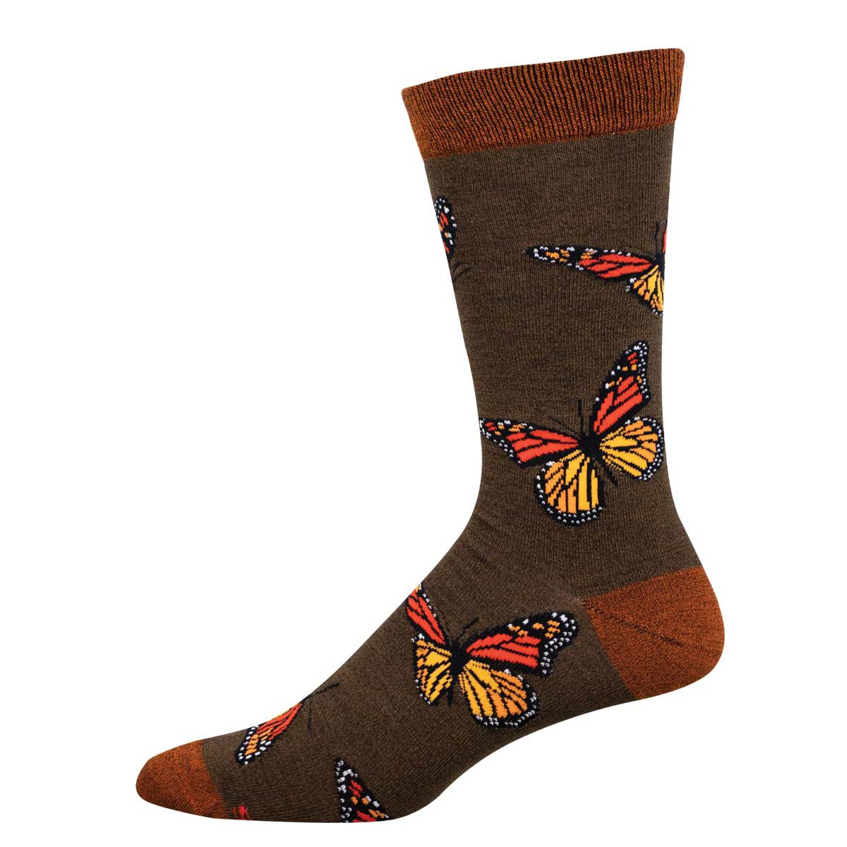 BROWN HEATHER-MBN3569 / L/XL 10-13 (Women's Shoe Size 10.5+ and Men's Shoe Size 9-13)