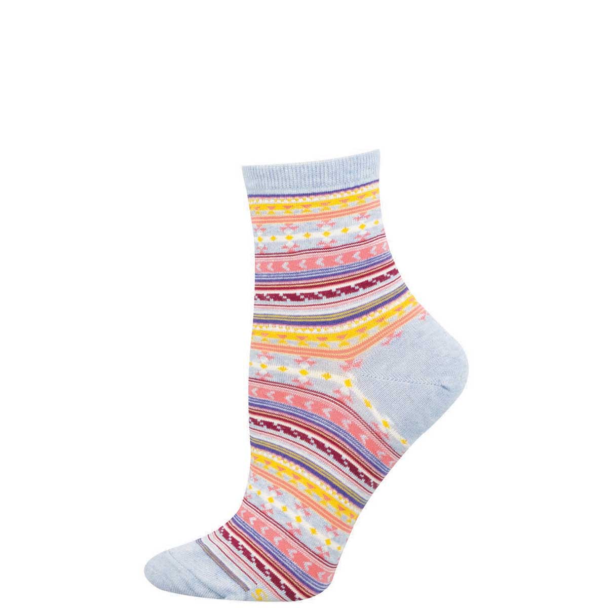 Blue Heather-WNM4033 / S/M 9-11 (Women's Shoe Size 6-10.5 and Men's Shoe Size 5-9)
