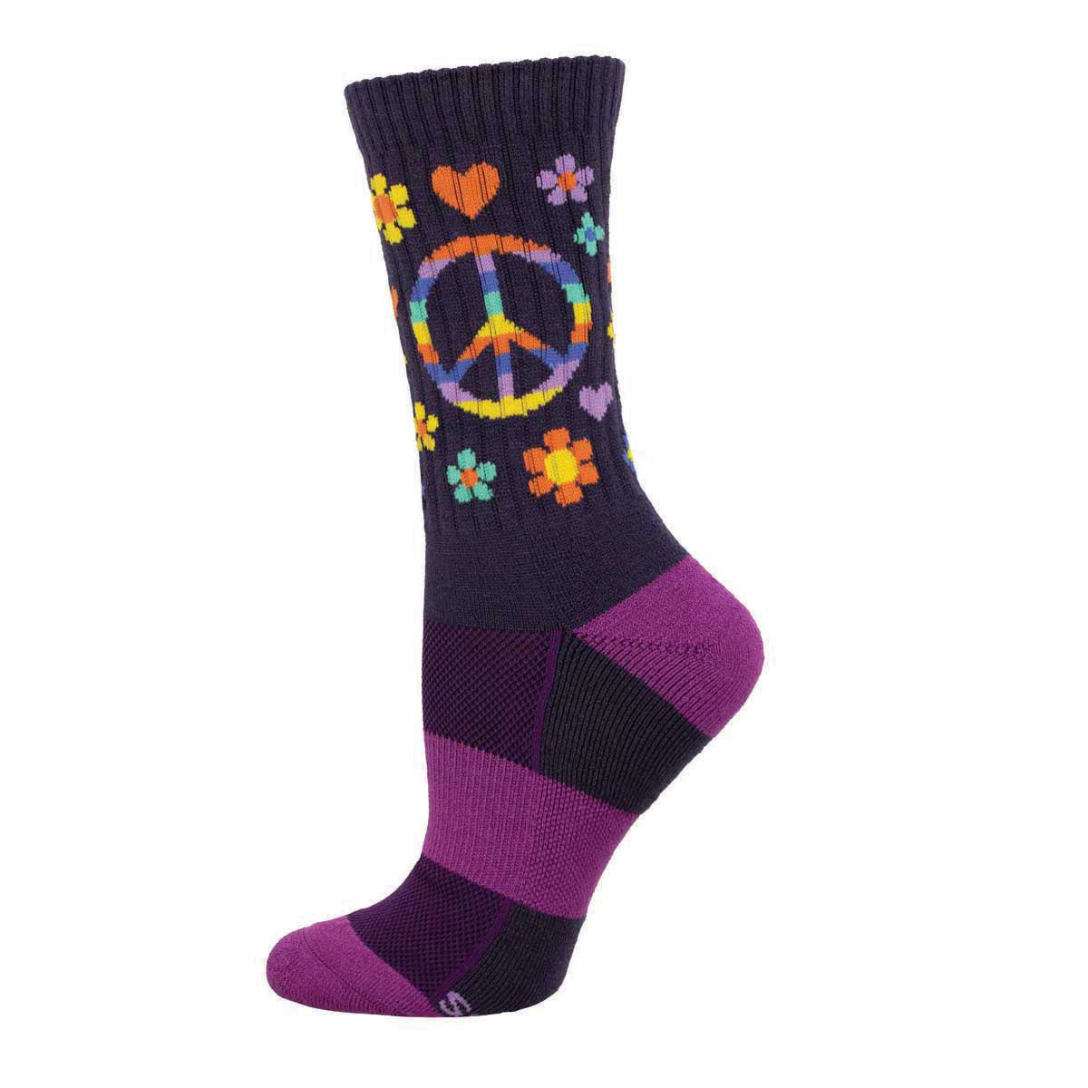 PURPLE-WLW3344 / S/M 9-11 (Women's Shoe Size 6-10.5 and Men's Shoe Size 5-9)